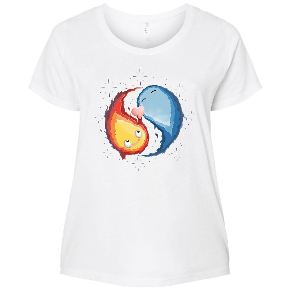 Ladies Curvy Jersey - LQWNEQXA - White - 6