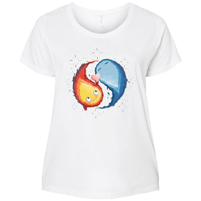 Ladies Curvy Jersey - LQWNEQXA - White - 6