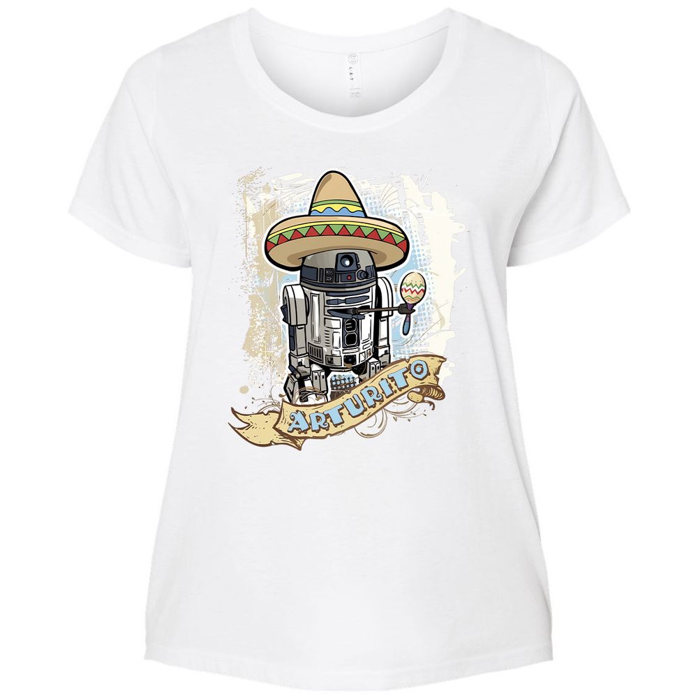 Ladies Curvy Jersey - RZFHCNFU - White - 6