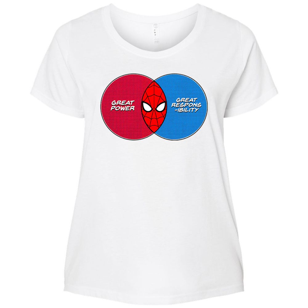 Ladies Curvy Jersey - QVR4YNTE - White - 6