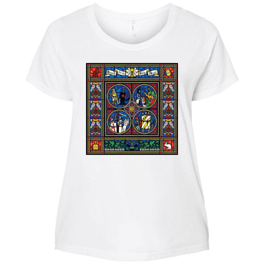 Ladies Curvy Jersey - 596RW5SZ - White - 6