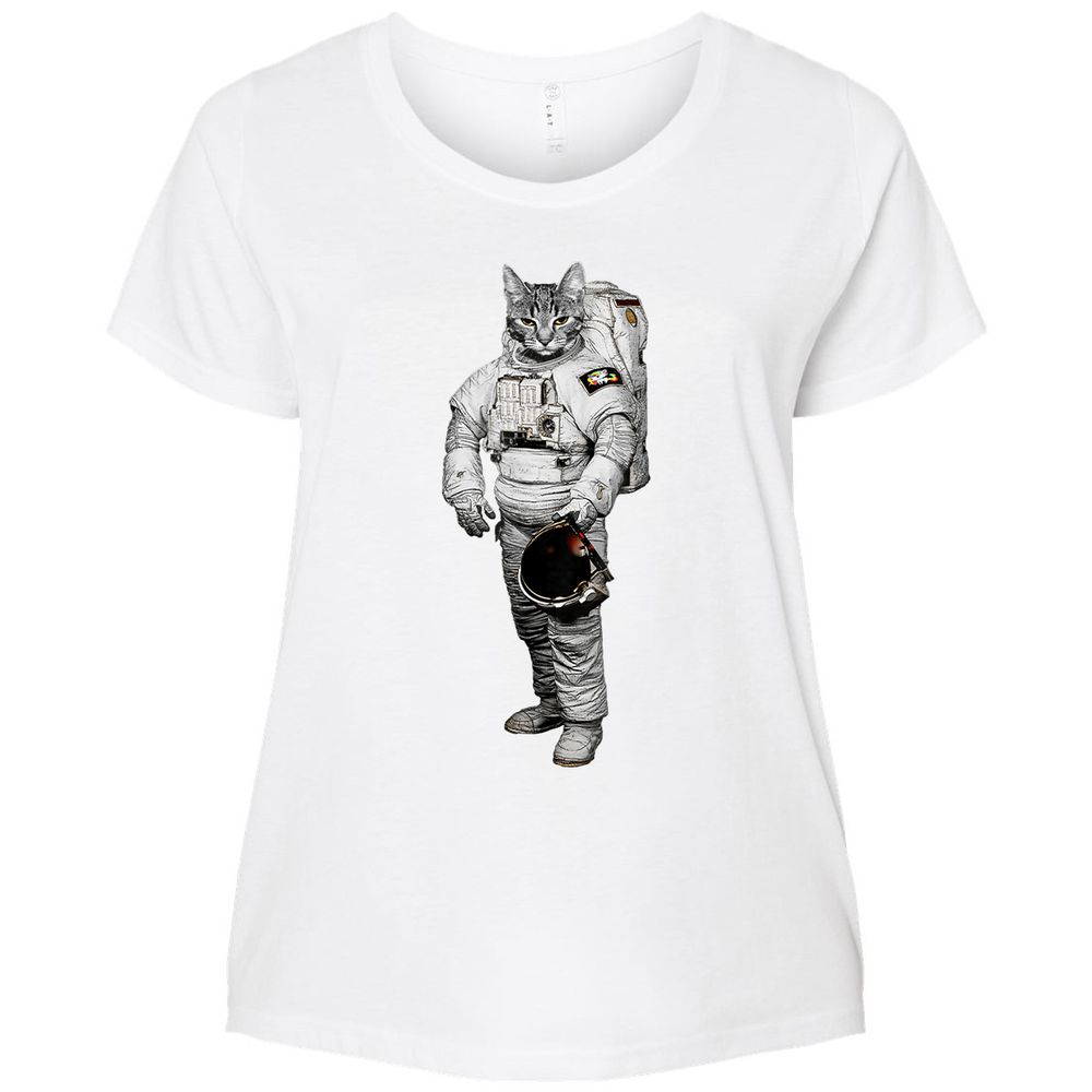 Ladies Curvy Jersey - AQJWRVDU - White - 6