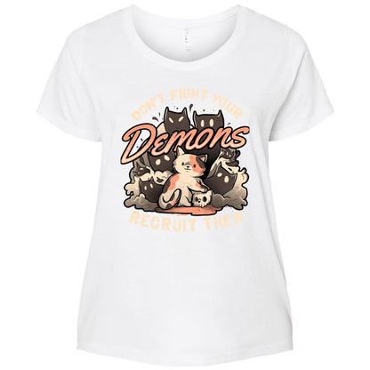 Ladies Curvy Jersey - 9EFK9DJH - White - 6