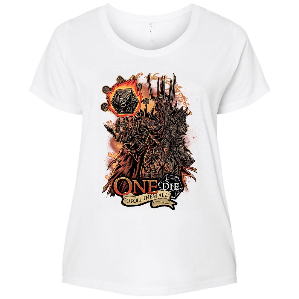 Ladies Curvy Jersey - DH343N6N - White - 6