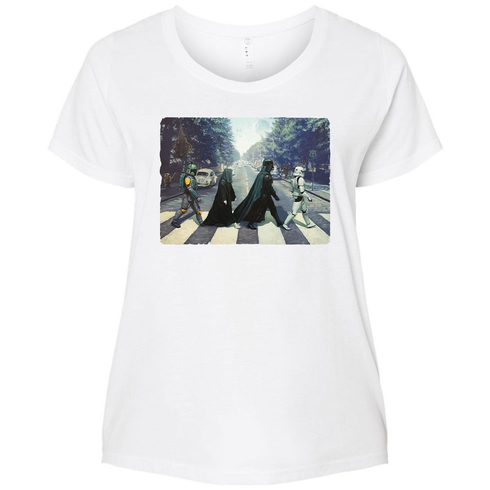 Ladies Curvy Jersey - T7D2KPJG - White - 6