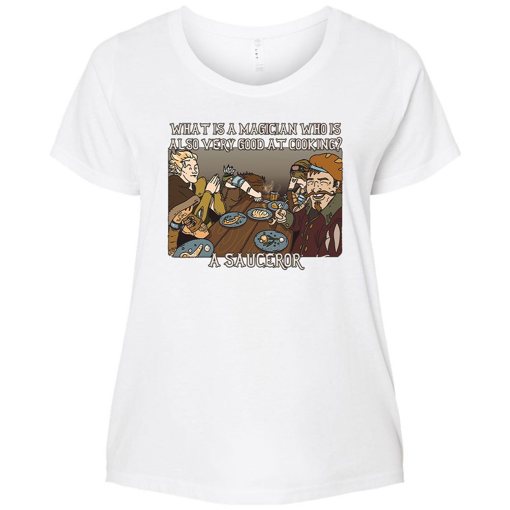 Ladies Curvy Jersey - J61UFFLL - White - 6