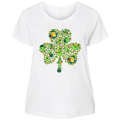 Ladies Curvy Jersey - KEP15YH7 - White - 6