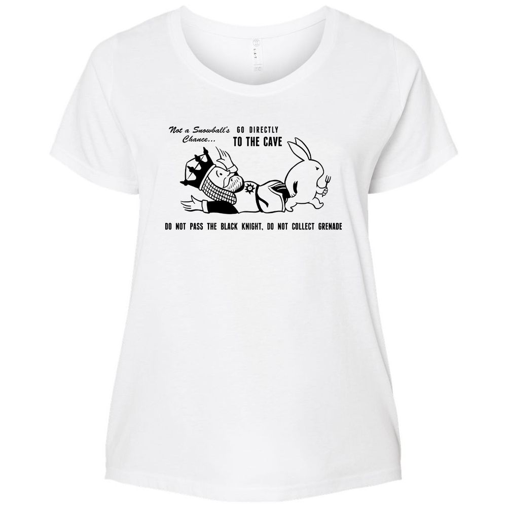 Ladies Curvy Jersey - 3B5XY5KZ - White - 6