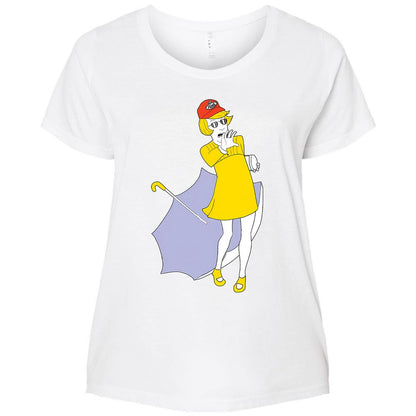 Ladies Curvy Jersey - EYHYGK1H - White - 6