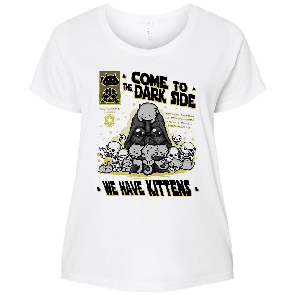 Ladies Curvy Jersey - YGNXT6V3 - White - 6