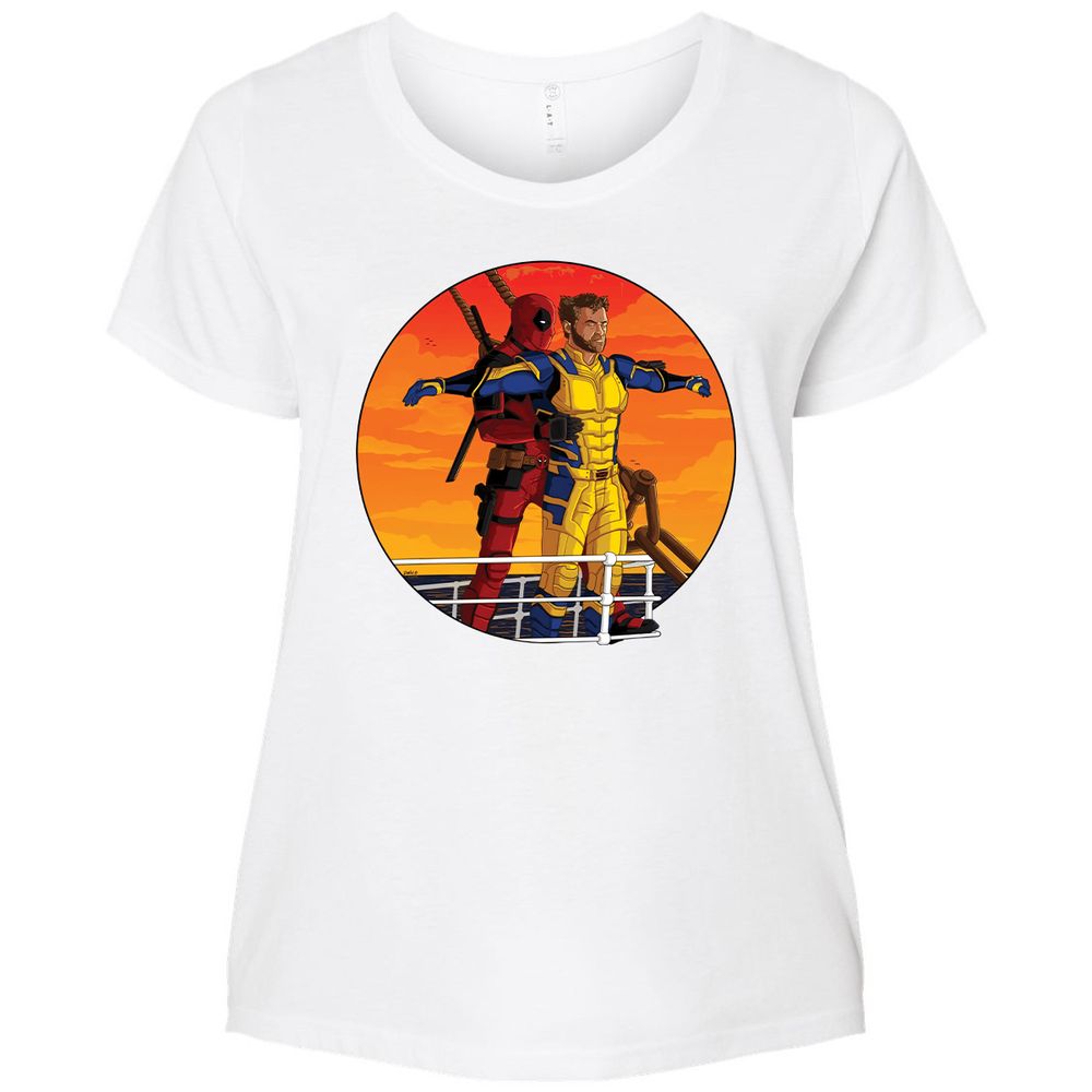 Ladies Curvy Jersey - AG6EPG4R - White - 6