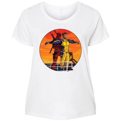 Ladies Curvy Jersey - AG6EPG4R - White - 6