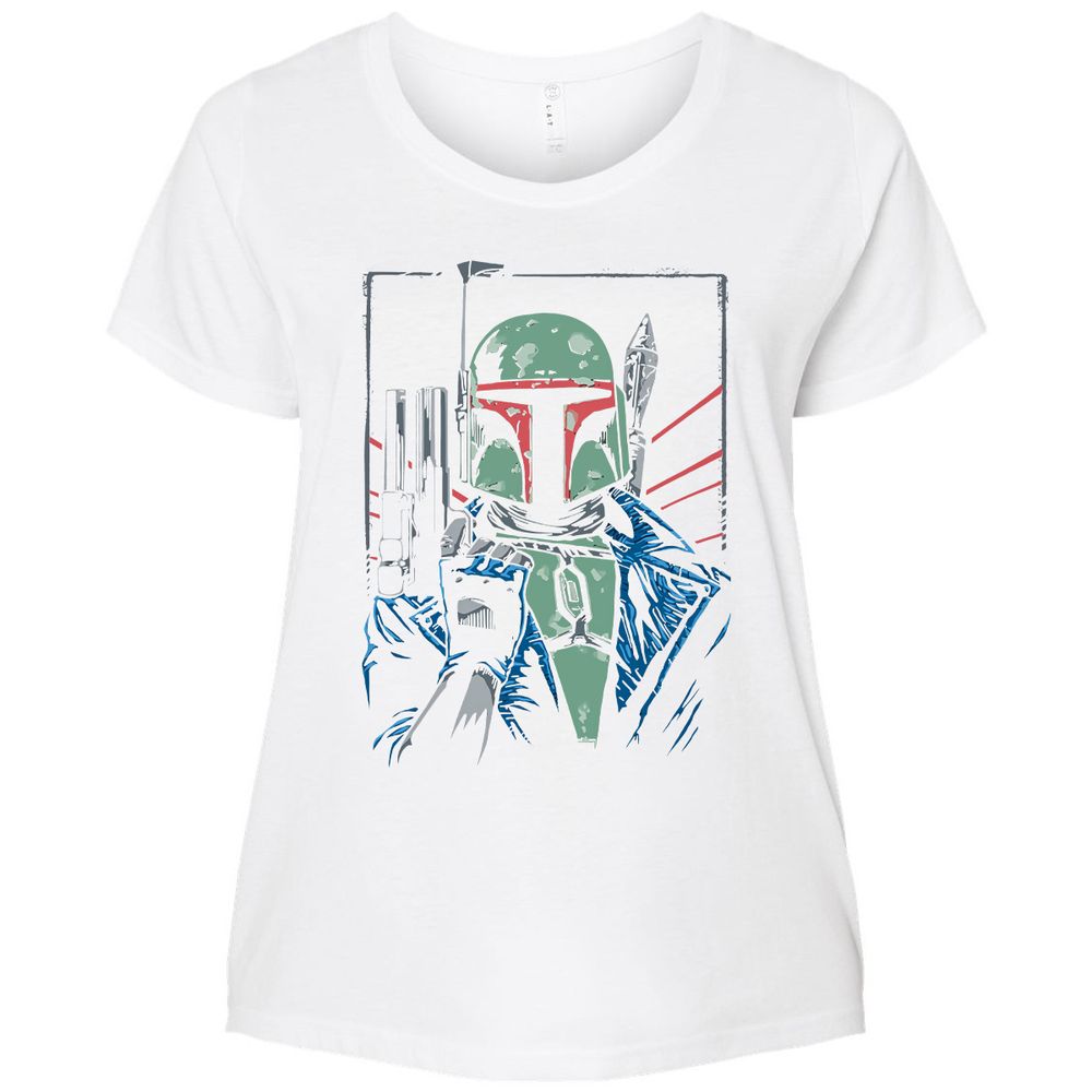 Ladies Curvy Jersey - G82DPTV8 - White - 6