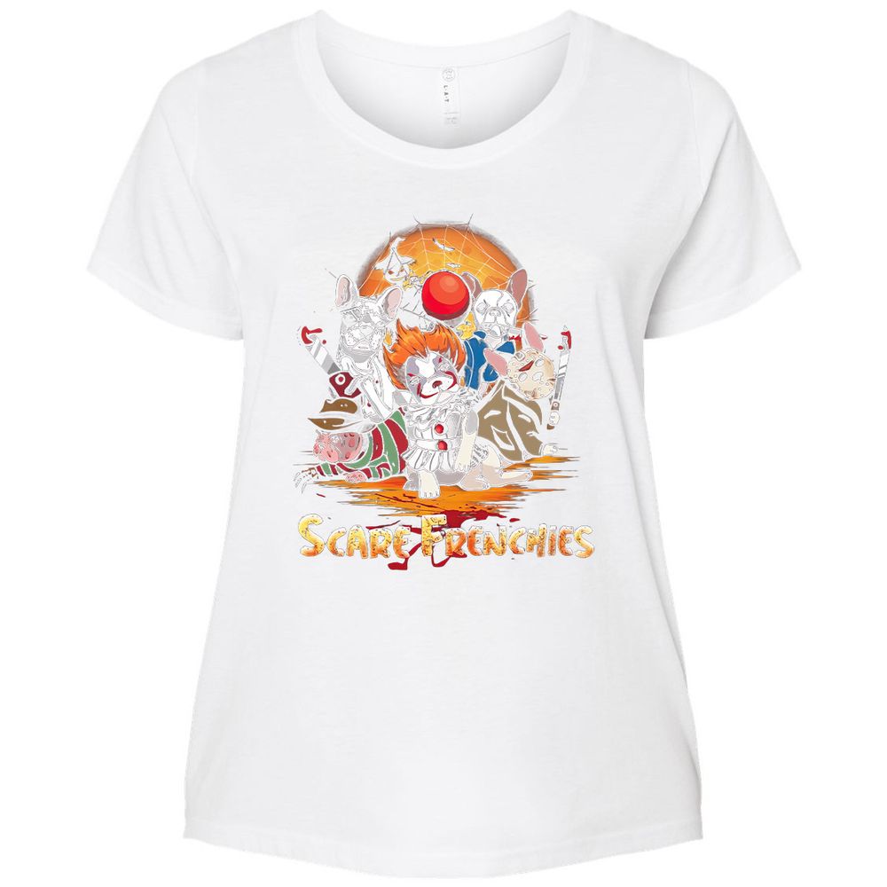 Ladies Curvy Jersey - 7EM7V7Q1 - White - 6