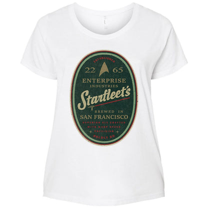 Ladies Curvy Jersey - ZRB3XTWX - White - 6