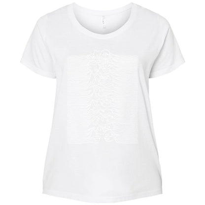 Ladies Curvy Jersey - GEQE73Y9 - White - 6