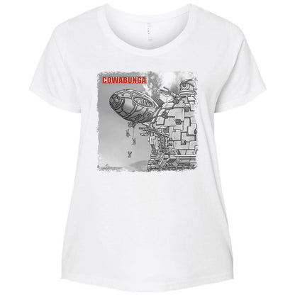 Ladies Curvy Jersey - 1AU3XS98 - White - 6