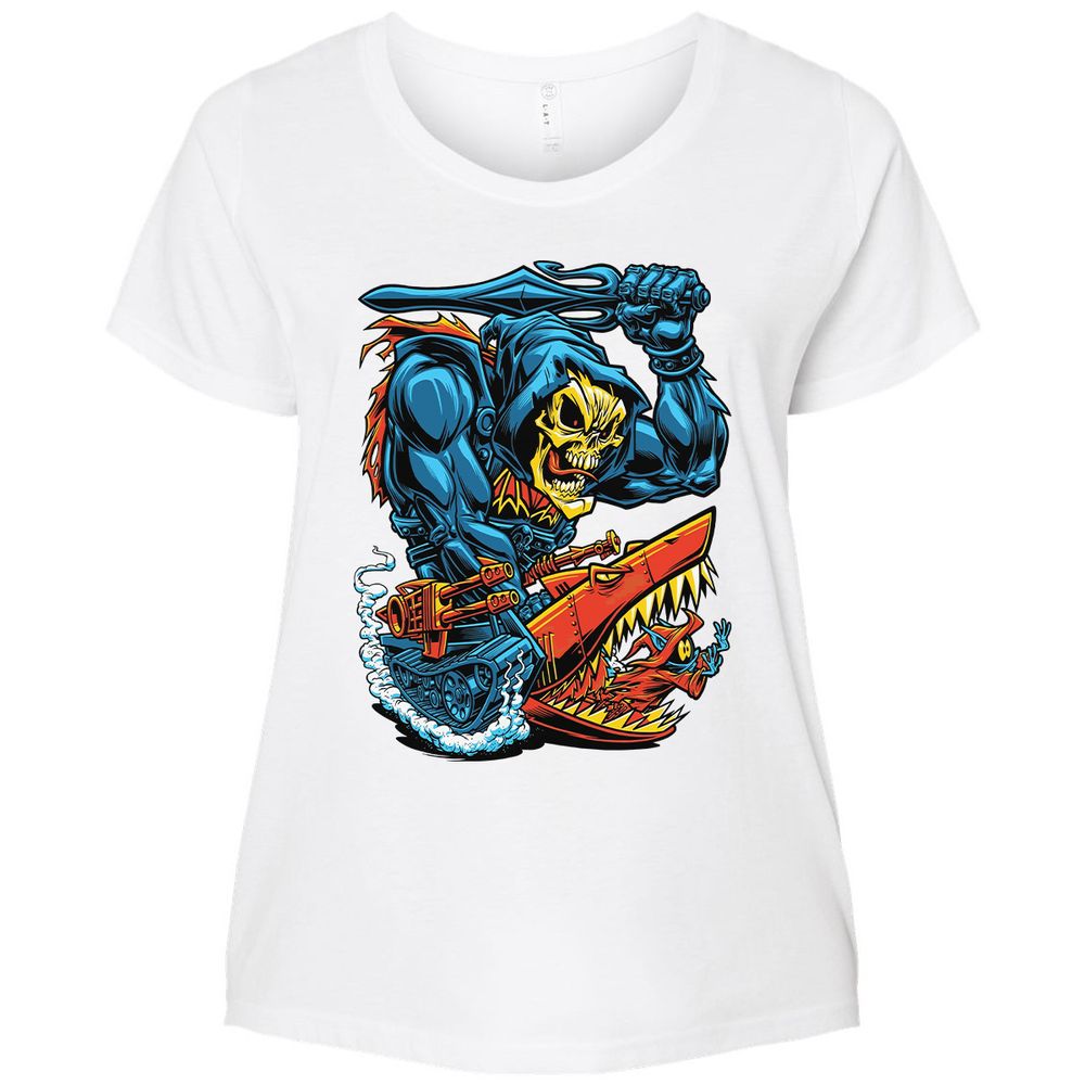 Ladies Curvy Jersey - JSG87ZG3 - White - 6