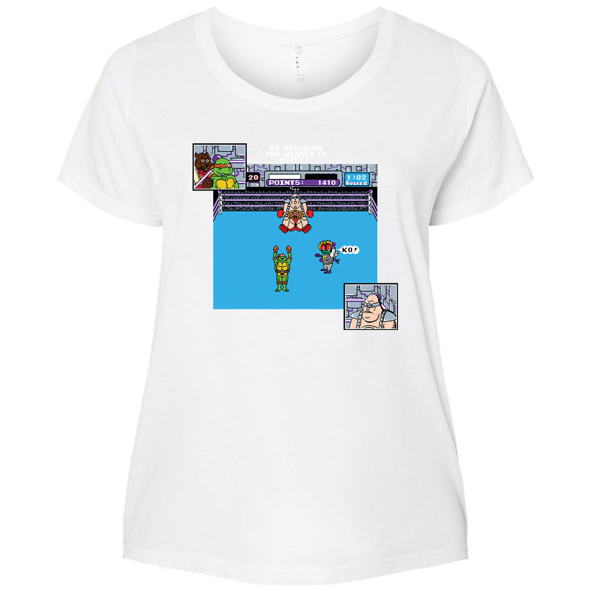 Ladies Curvy Jersey - 2AN57TXG - White - 6