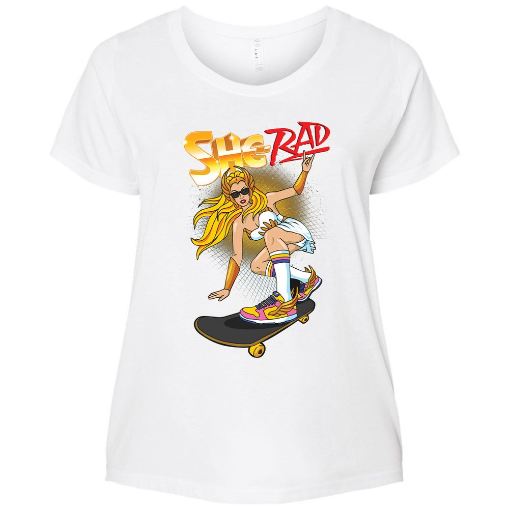 Ladies Curvy Jersey - XQZ96HJT - White - 6