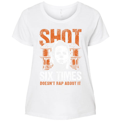 Ladies Curvy Jersey - ZNDUA4WU - White - 6