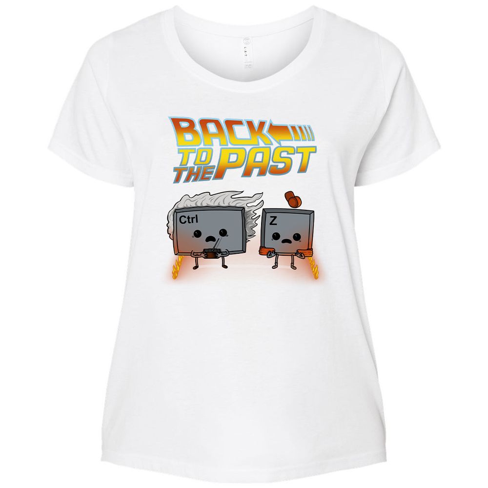 Ladies Curvy Jersey - ZPZ4JQPP - White - 6