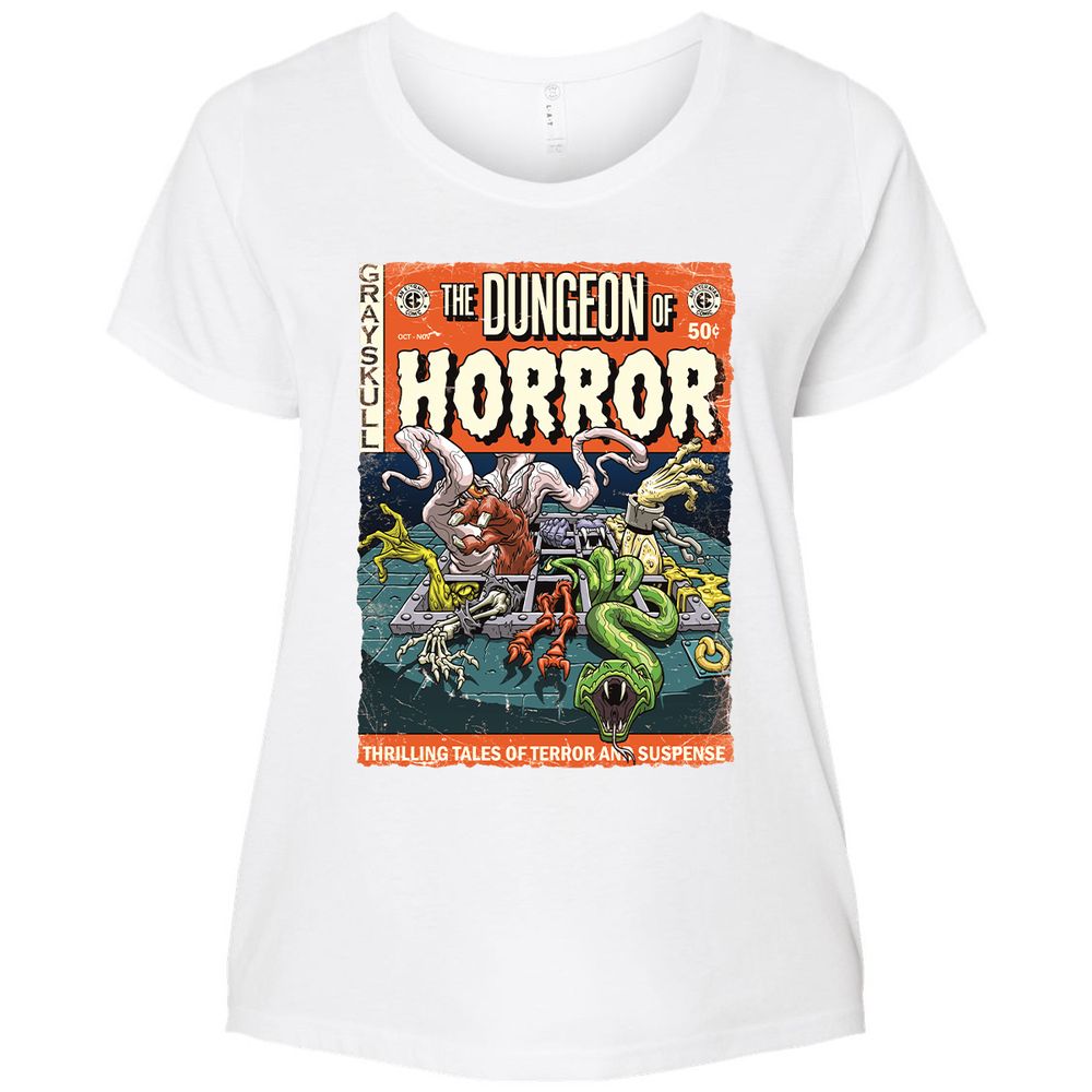 Ladies Curvy Jersey - GGC1D1FD - White - 6