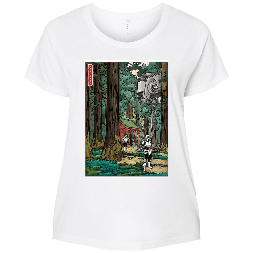 Ladies Curvy Jersey - QKDJFY2W - White - 6