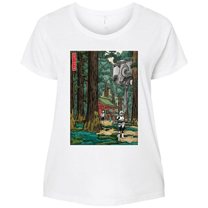 Ladies Curvy Jersey - QKDJFY2W - White - 6