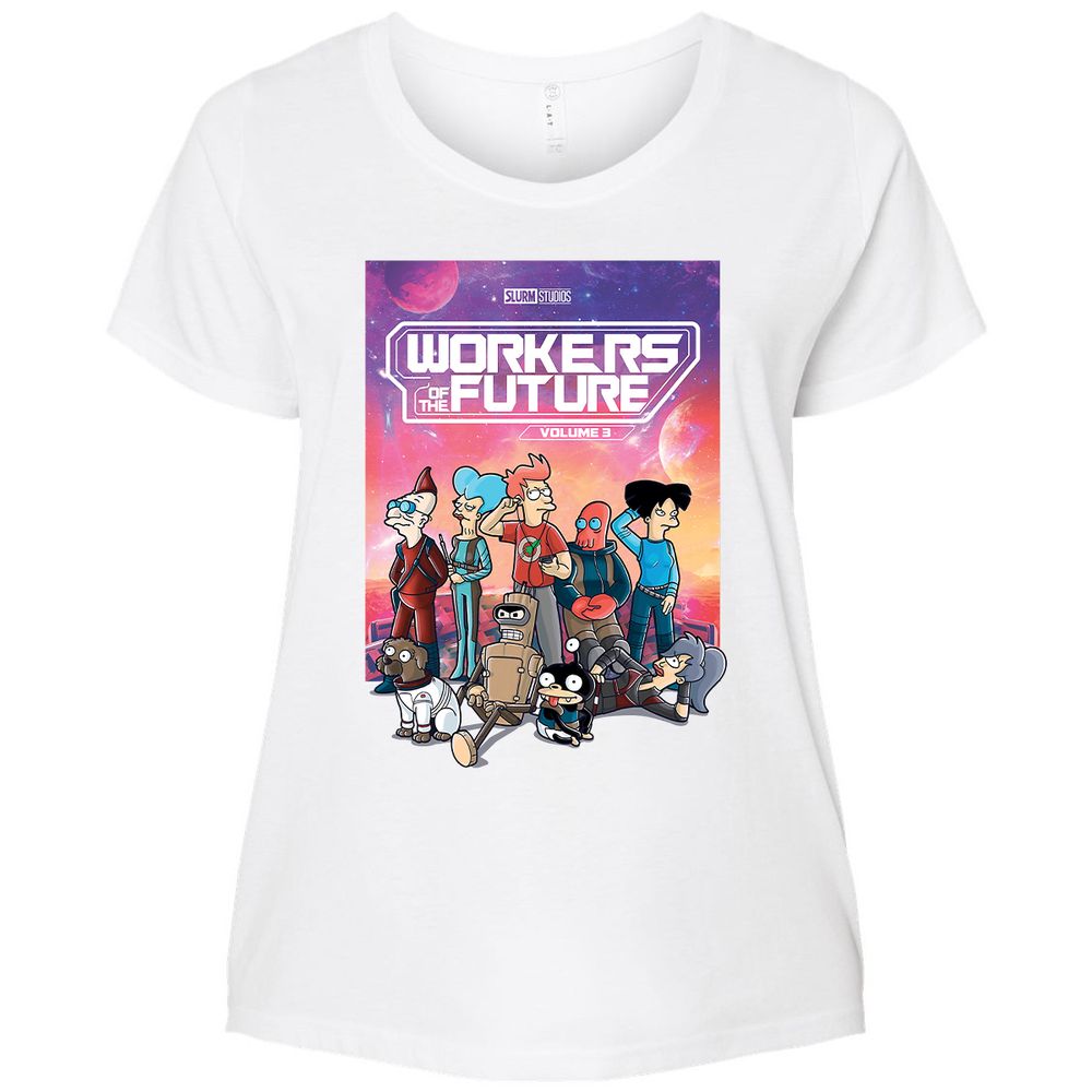 Ladies Curvy Jersey - VLX67FNA - White - 6