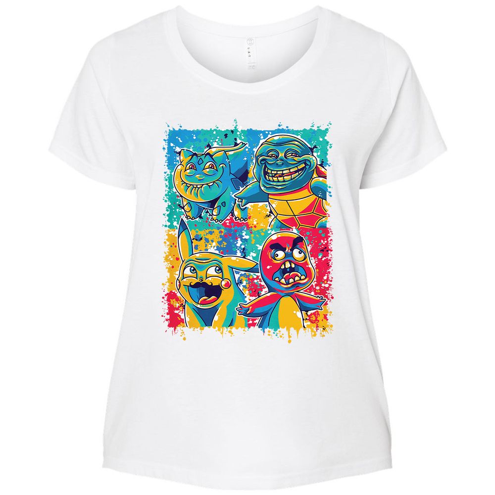 Ladies Curvy Jersey - J4YPTLZG - White - 6