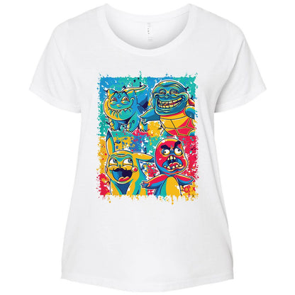 Ladies Curvy Jersey - J4YPTLZG - White - 6