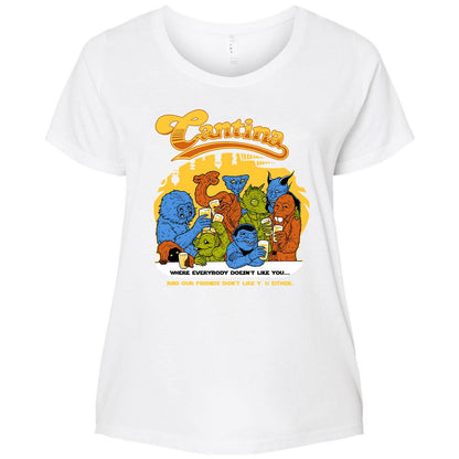 Ladies Curvy Jersey - F8S335QM - White - 6