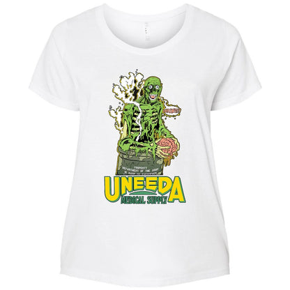 Ladies Curvy Jersey - QUF2J16R - White - 6