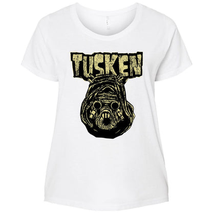 Ladies Curvy Jersey - 5E59LQMF - White - 6