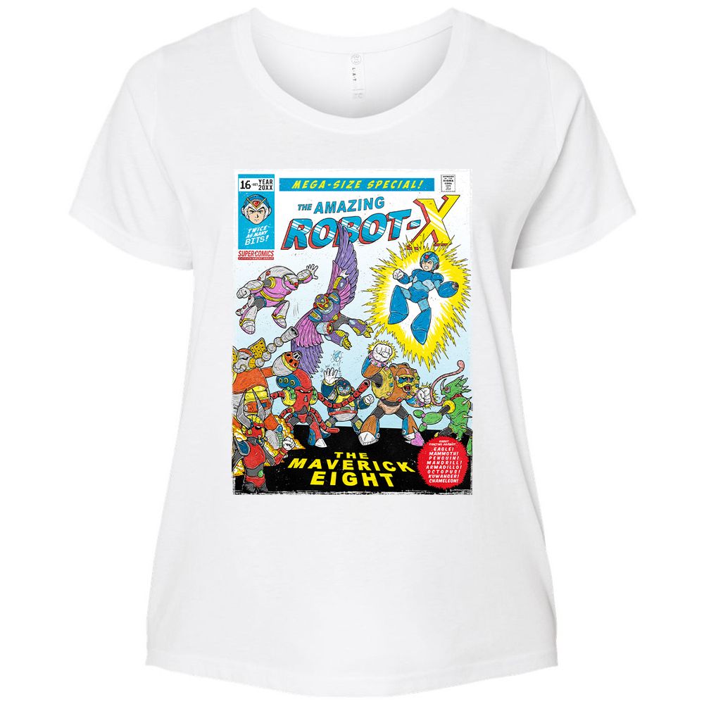 Ladies Curvy Jersey - 4V8DTMLE - White - 6