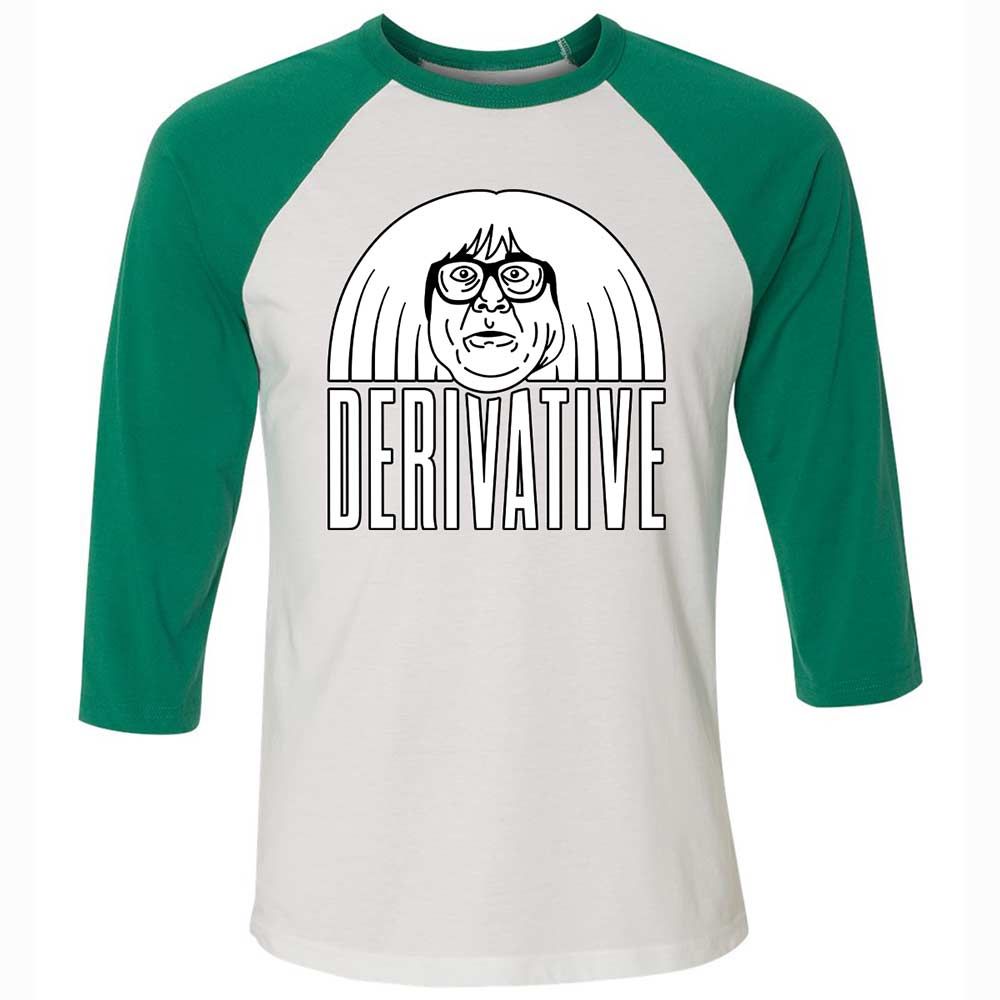 Unisex 3/4 Baseball Tee - 1N9LUZ63 - White/Kelly - 6