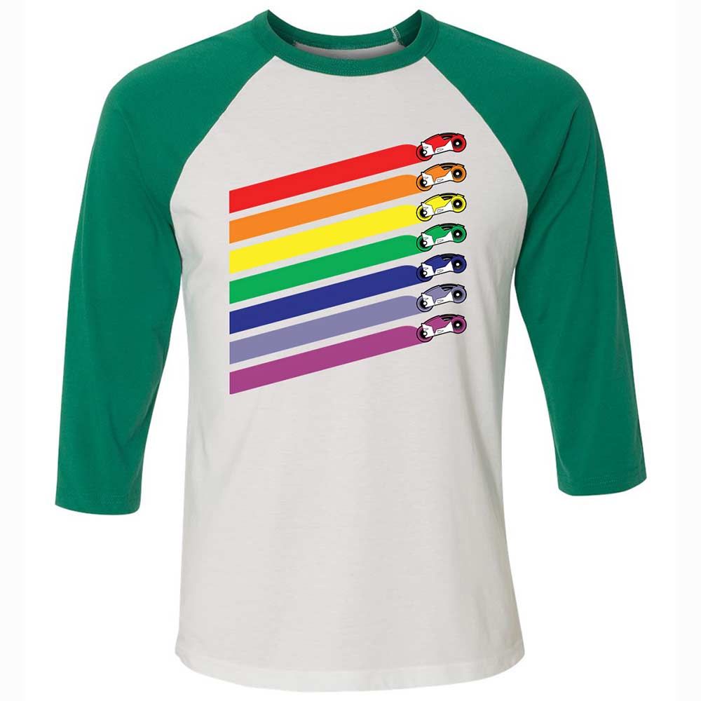 Race The Rainbow - White/Kelly - 6
