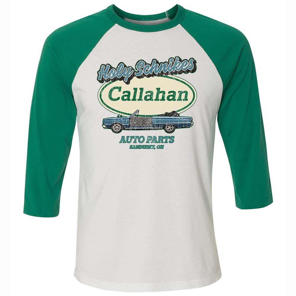 Unisex 3/4 Baseball Tee - ZKV1Q7LY - White/Kelly - 6