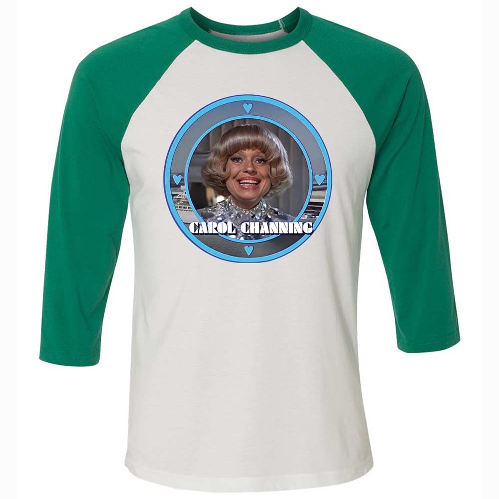 Unisex 3/4 Baseball Tee - PR91EBF6 - White/Kelly - 6