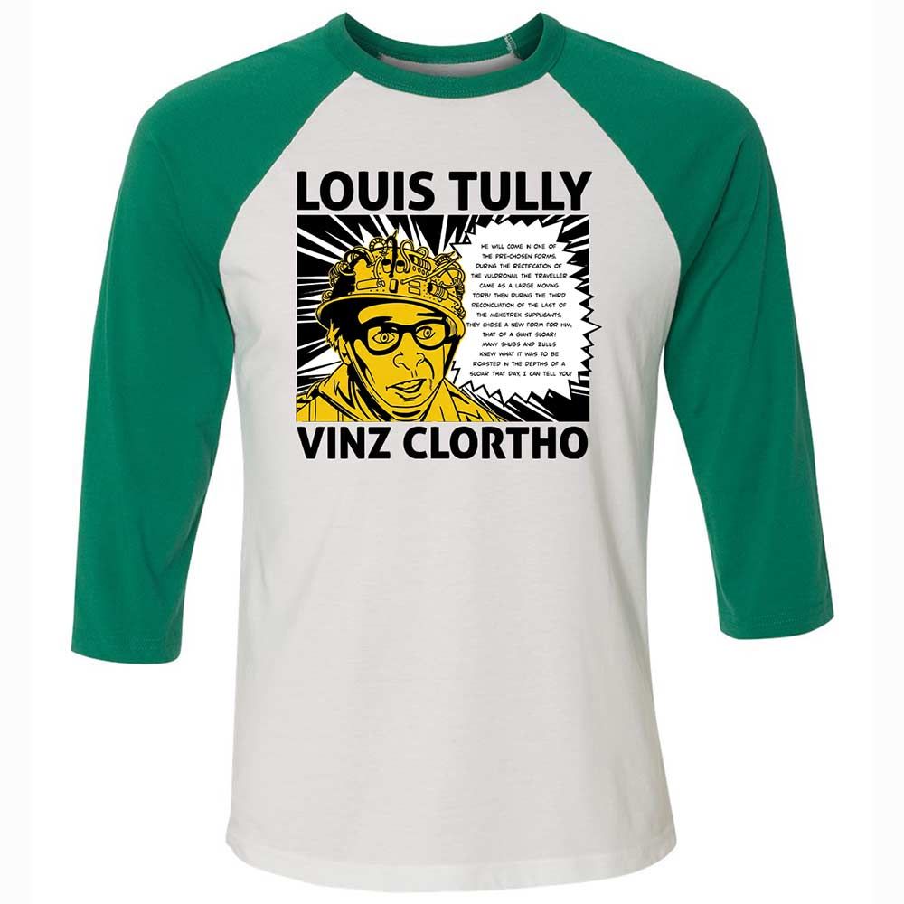Unisex 3/4 Baseball Tee - 7KRP34PW - White/Kelly - 6