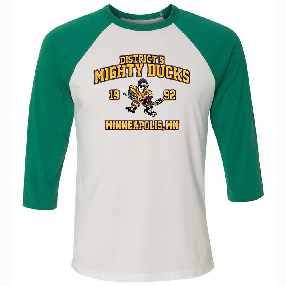District 5 Ducks - White/Kelly - 6