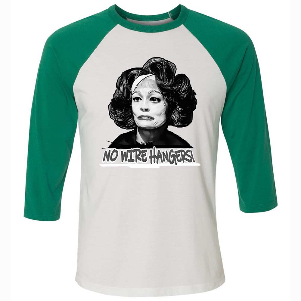 Unisex 3/4 Baseball Tee - AUA7FAJY - White/Kelly - 6