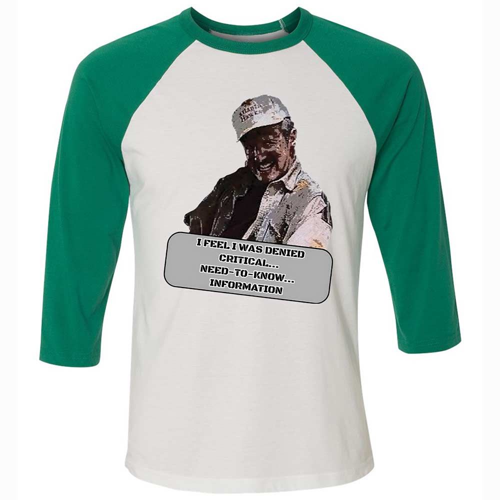 Need To Know Information - White/Kelly - 6