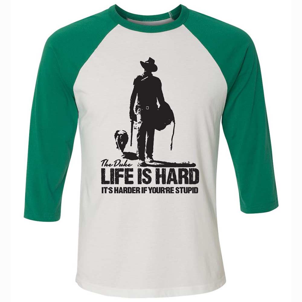 Life is hard - White/Kelly - 6
