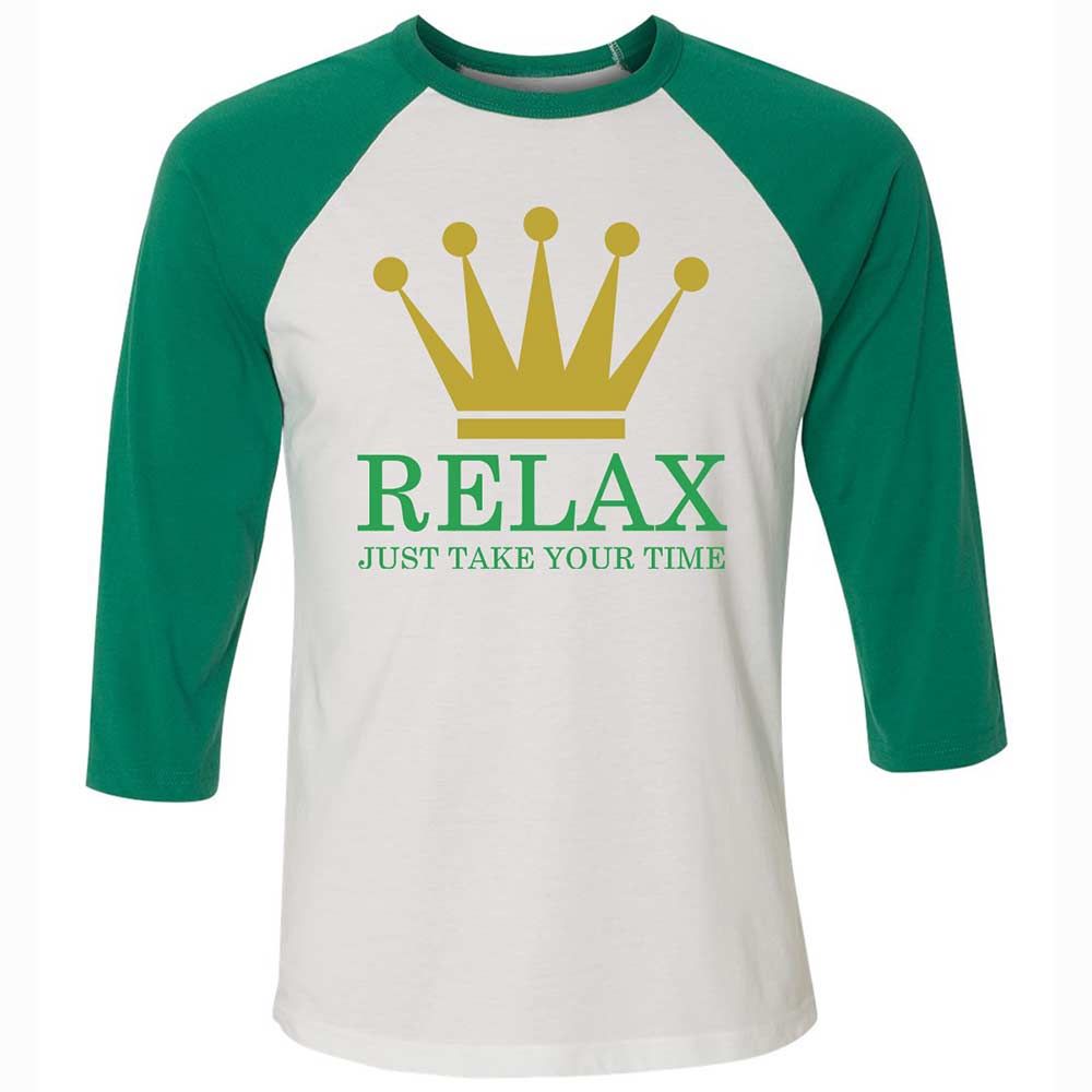 Relax Just Take Your Time - White/Kelly - 6