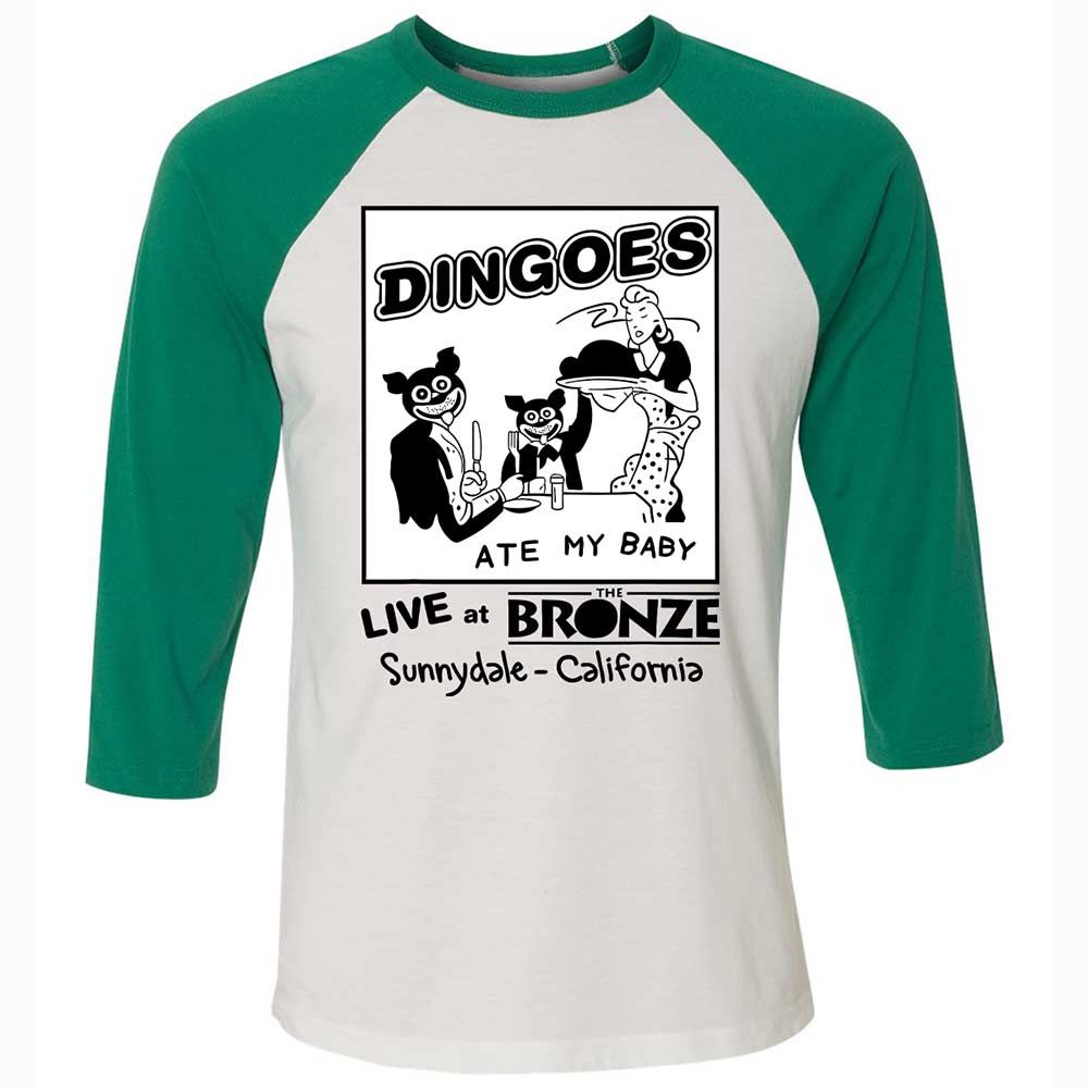Dingoes Ate My Baby - White/Kelly - 6
