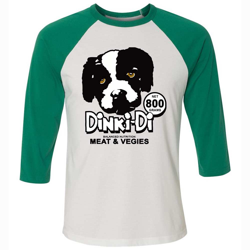 Unisex 3/4 Baseball Tee - DRFSVCEW - White/Kelly - 6