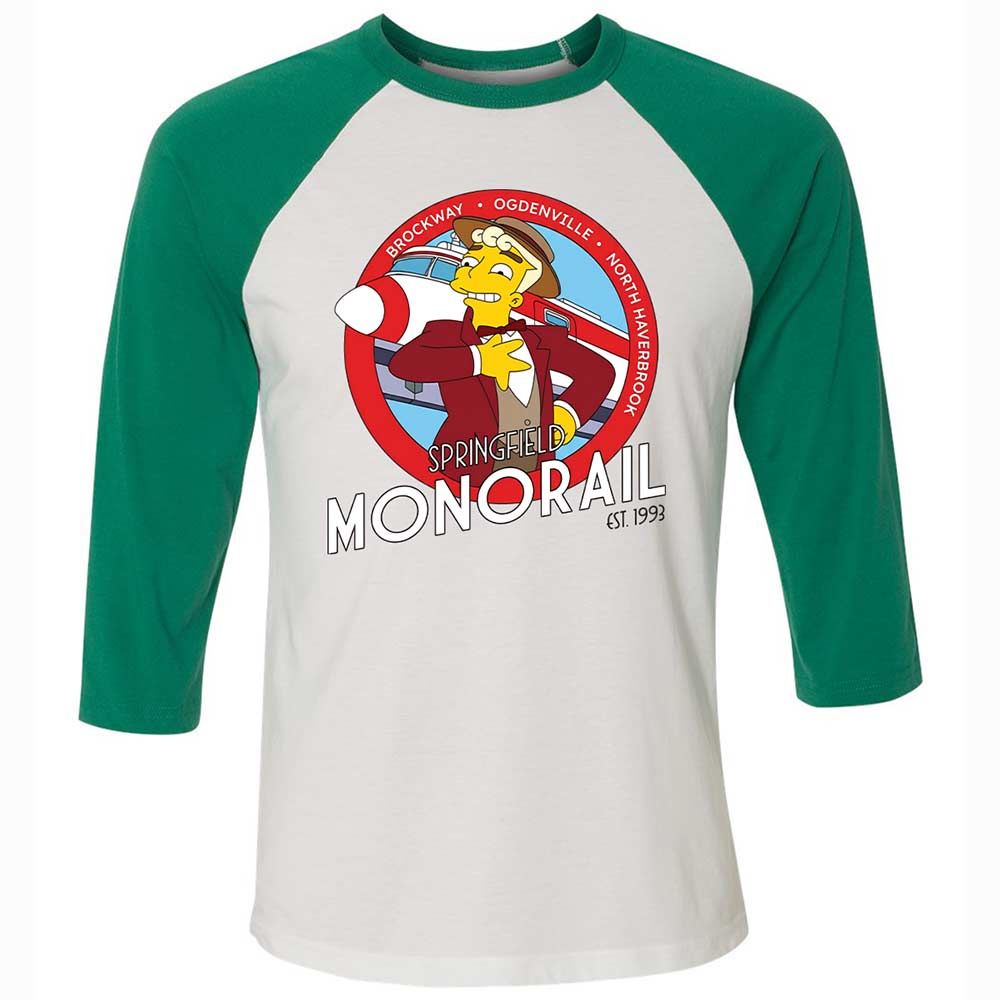 Springfield Monorail - White/Kelly - 6