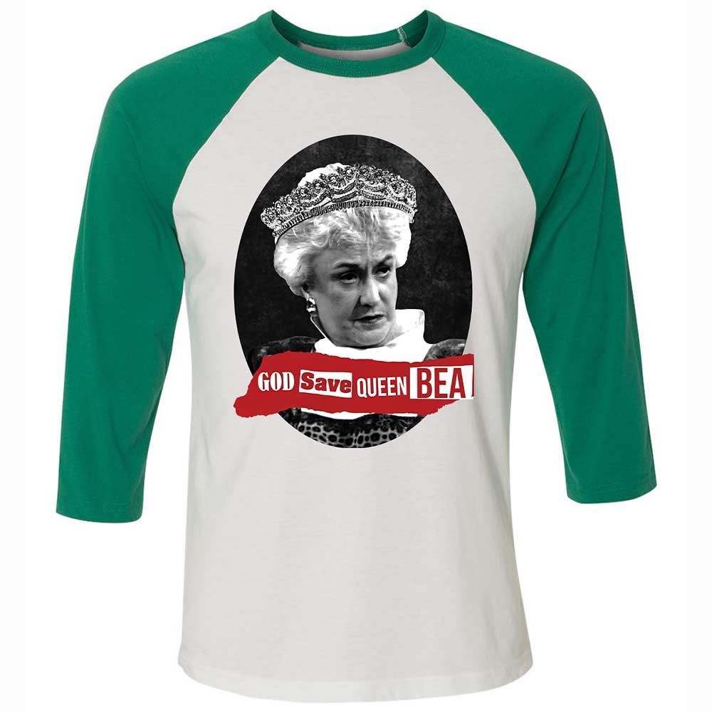 God Save Queen Bea - White/Kelly - 6